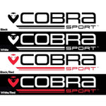 Cobra Sport Logo Vinyl Car Sticker
