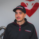 Cobra Sport Lifestyle Fleece Lined Track Top - Black/Red