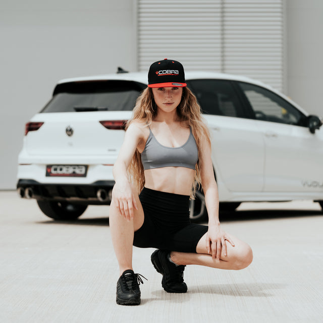 Cobra Sport Snapback Cap - Red/Black