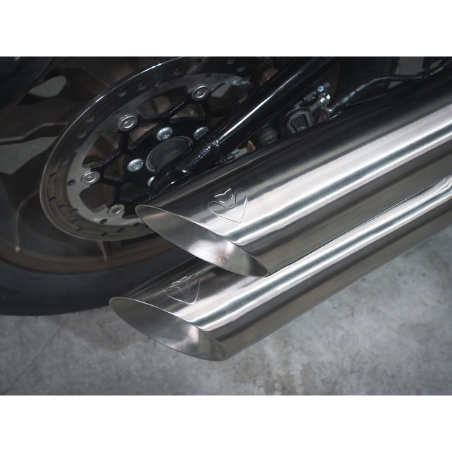 Harley-Davidson Softail Full 2-into-2 Shotgun Style Performance Exhaust