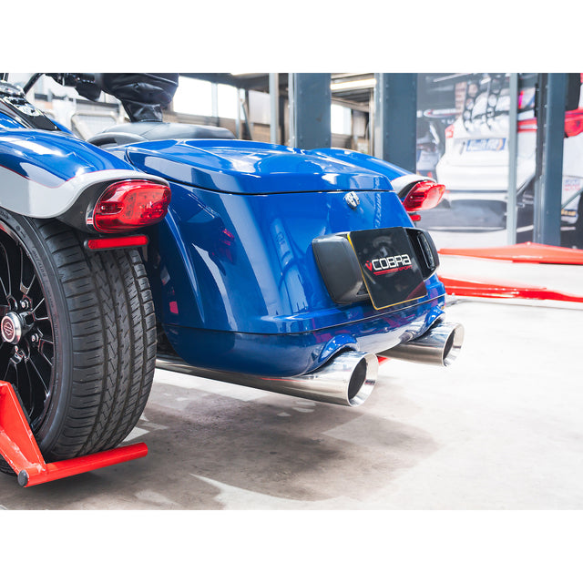 Harley-Davidson Trike Slash Cut Performance Slip-on Tailpipes