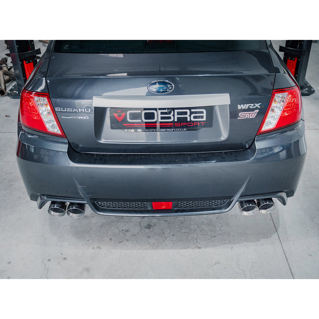 Subaru WRX STI 2.5 Saloon (10-13) Turbo Back Performance Exhaust