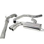 Audi A3 (8P) 2.0 TFSI 2WD Turbo Back Cobra Exhaust AU114b