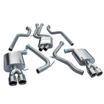 Audi S5 Resonated Cat Back Performance Exhaust by Cobra Sport - AU57