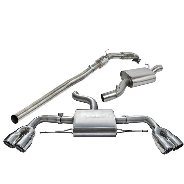 Audi TTS Mk2 Cobra Sport Turbo Back Performance Exhaust