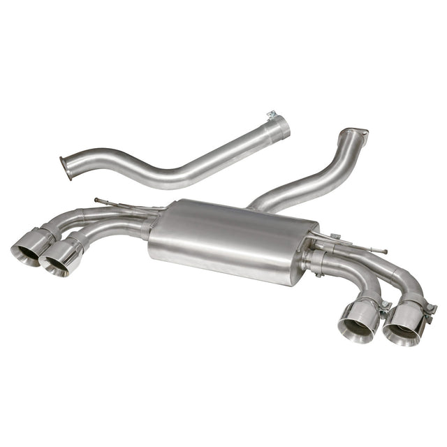 Valved Audi TTS (MK3) Non Resonated Cat Back Performance Exhaust