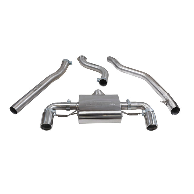 BMW M140i Non Resonated Cat Back Performance Exhaust by Cobra Sport