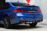 BMW 325D M Sport LCI Quad Exit Exhaust Conversion by Cobra Sport