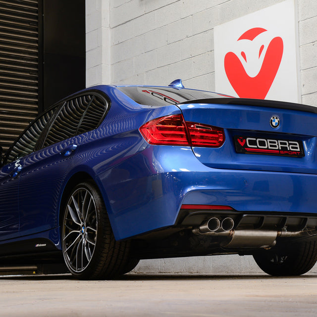 BMW 325D M Sport LCI Quad Exit Exhaust Conversion by Cobra Sport