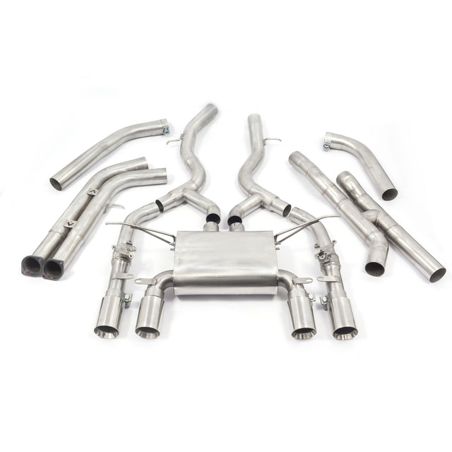BMW M4 (F82) Primary Cat Back Valved Cobra Sport Exhaust - BM104