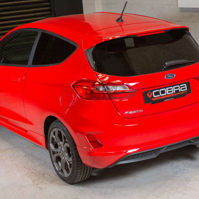 Ford Fiesta (Mk8) 1L EcoBoost Hybrid mHEV ST-Line Venom Rear Box Delete Performance Exhaust