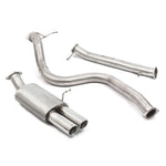 Ford Fiesta ST180 3" Non Resonated Cobra Exhaust - FD81