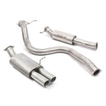 Ford Fiesta ST180 3" Resonated Cobra Exhaust - FD80