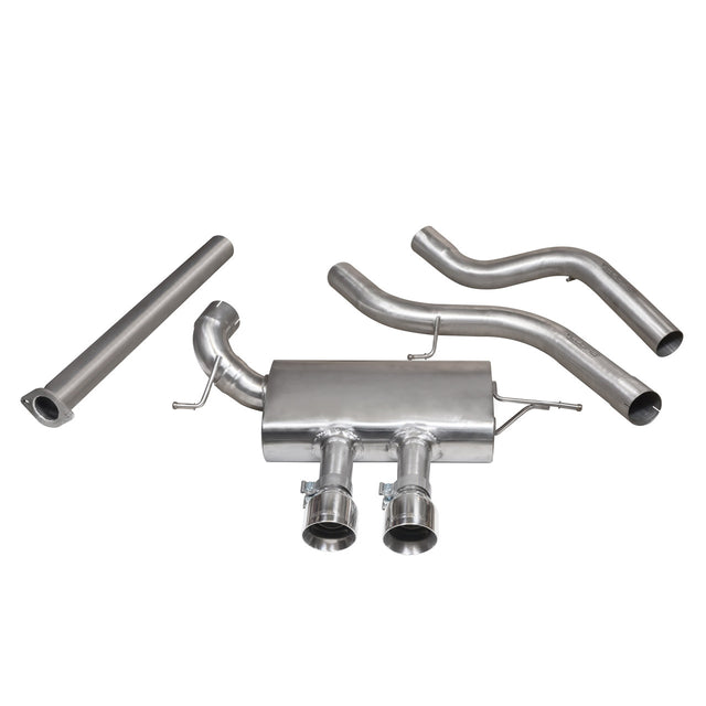 Ford Focus ST250 Non Resonated Cat Back Performance Exhaust