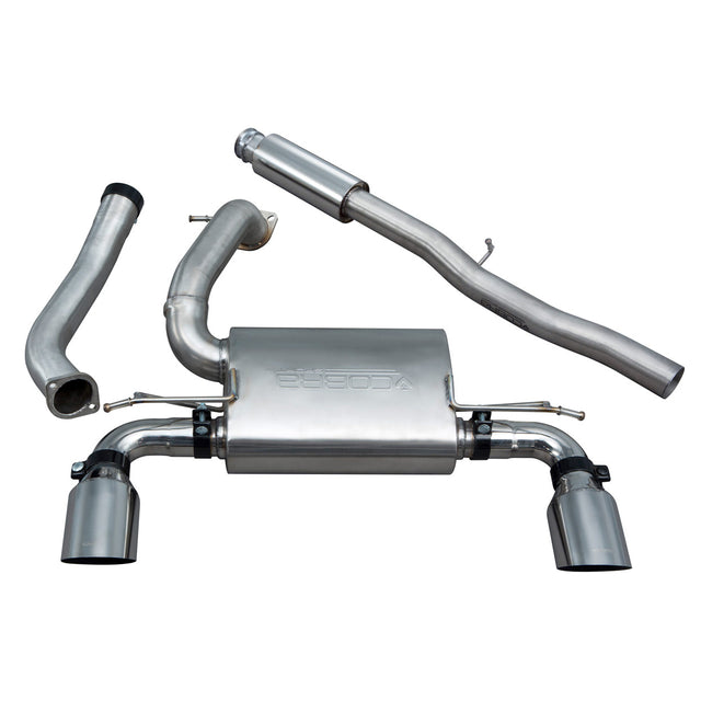 Ford Focus RS (MK3) Non Valved Resonated Cat Back Exhaust - FD87