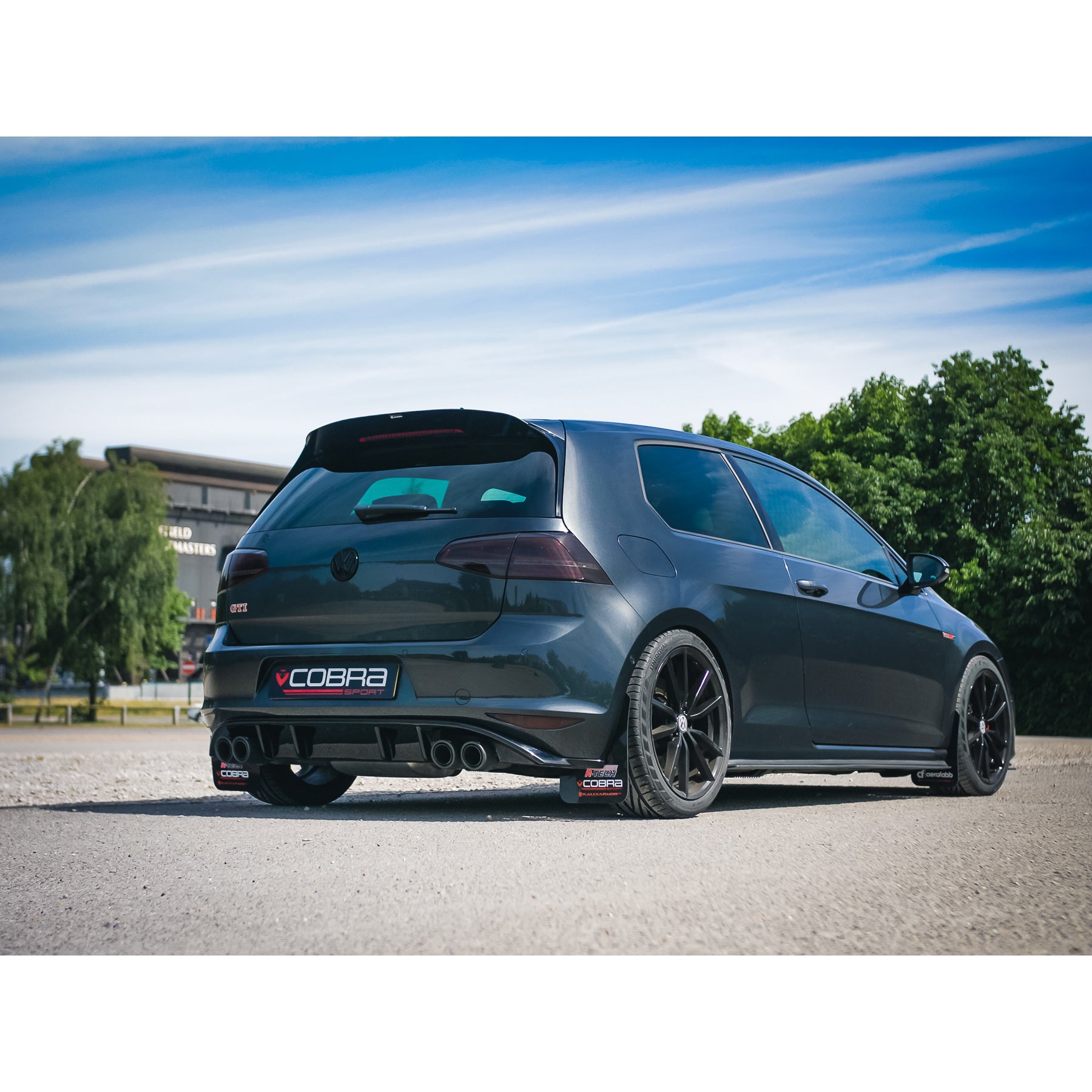 VW Golf GTI (MK7) 2.0 TSI (5G) (12-17) Quad Exit Cat Back Golf R