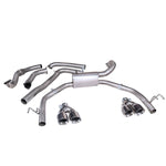 Honda Civic Type R (FK2) Non Resonated Cobra Sport Cat Back Exhaust System