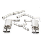 Subaru WRX STI Resonated Cat Back Performance Exhaust - Cobra Sport SU82H