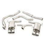 Subaru WRX STI Resonated Turbo Back Performance Exhaust - Cobra Sport SU83A