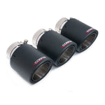 Set of 3 - 4" Inward Rolled Carbon Fibre Tips TP108-CF-3