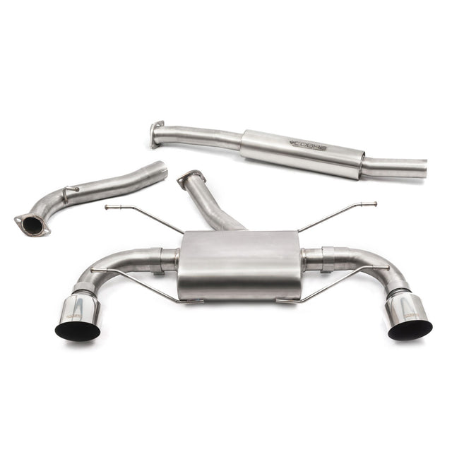 Toyota GR86 Cobra Sport Resonated Cat Back Performance Exhaust