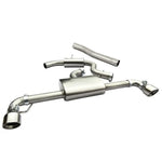 VW Scirocco R Resonated Cat Back Performance Exhaust
