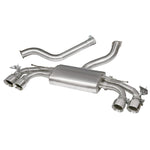 Valved Audi TTS (MK3) Valved Non Resonated Cat Back Performance Exhaust