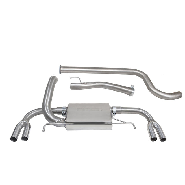 Vauxhall Astra J VXR Non Resonated Cat Back Sports Exhaust VX23