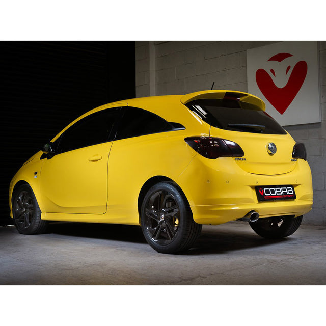 Vauxhall Corsa E 1.0 Turbo (15-19) Rear Box Section Performance Exhaust