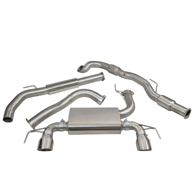 Vauxhall Corsa E VXR Turbo Back Exhaust VZ19a