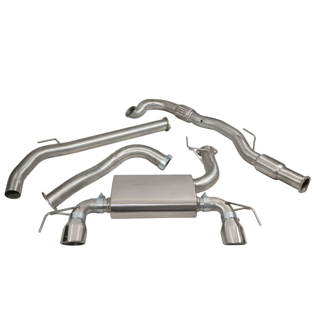 Vauxhall Corsa E VXR Turbo Back Exhaust VZ19b