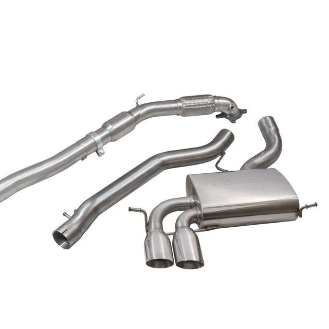 Audi A3 (8P) 2.0 TFSI Quattro (3 Door) Turbo Back Performance Exhaust
