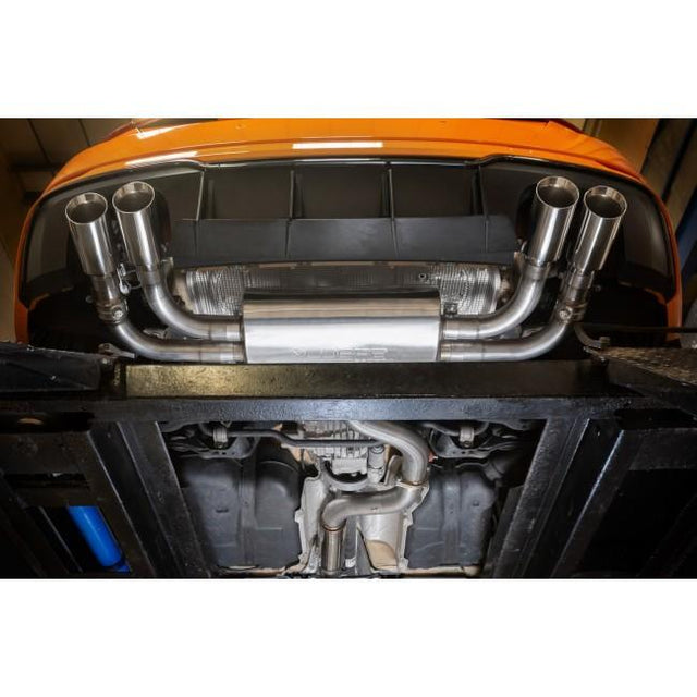 Audi S3 (8V) Valved Turbo Back Exhaust Back Box (TIG Welding)