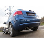 Audi A3 3.2 V6 Cobra Sports Exhaust Fitted