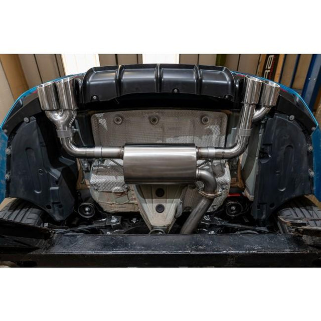 BMW 320D M Sport LCI Quad Exit Exhaust Conversion by Cobra Sport