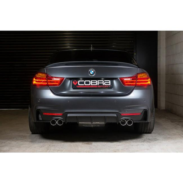 BMW 430D M4 Style Exhaust Conversion by Cobra Sport