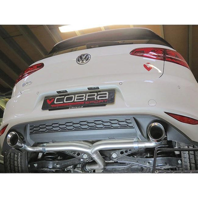 VW Golf GTD Mk7 Sports Exhaust Fitted