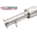 Ford Fiesta ST180 Cobra Exhaust - 3" Resonated Section