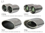Seat Leon FR Mk2 1P 2.0 TFSI (06-13) Turbo Back Performance Exhaust