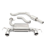 Vauxhall Corsa D Nurburgring 2.5" Non Res Cobra Cat Back Exhaust - VZ11G