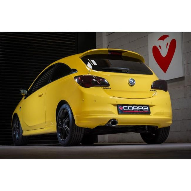 Vauxhall Corsa E 1 litre Turbo Venom Rear Performance Exhaust