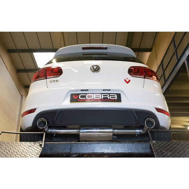 VW Golf GTD MK6 Sport Exhaust Fitted 5