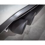 Ford Mustang Mach 1 - Cobra Sport Valved Cat Back Performance Exhaust - Ceramic Black Tailpipes