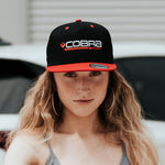 Cobra Sport Snapback Cap - Red/Black