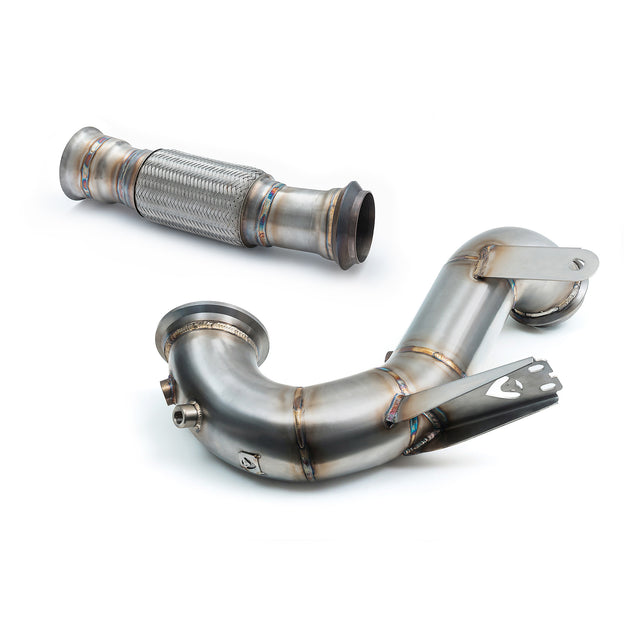 Mercedes-AMG A 45 S Front Downpipe Sports Cat / De-Cat Performance Exhaust