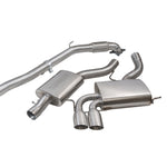 Audi A3 (8P) 2.0 TFSI Quattro (3 Door) Turbo Back Performance Exhaust