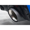 BMW M135i xDrive (F40) OEM Style M Performance Tips - Carbon Fibre Larger 4.5" Slip-on Replacement Tailpipes