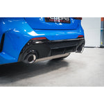 BMW M135i xDrive (F40) OEM Style M Performance Tips - Carbon Fibre Larger 4.5" Slip-on Replacement Tailpipes