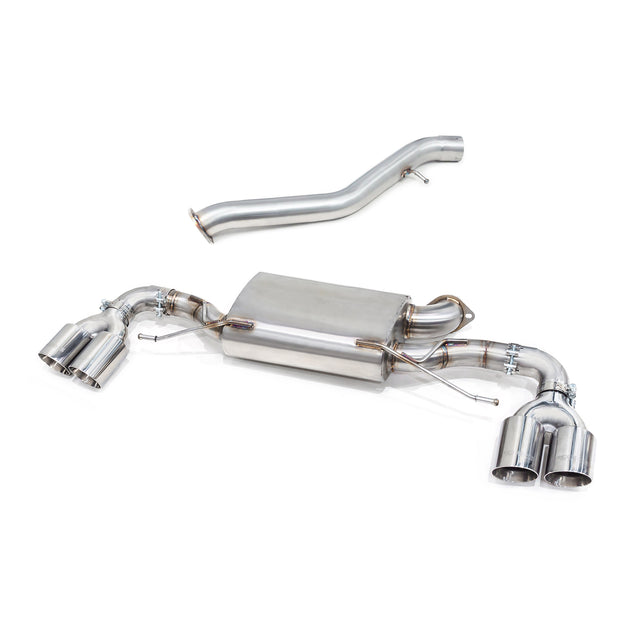 BMW 320i Touring (G21) (19>) Non-Valved Quad Exit M3 Style Performance Exhaust