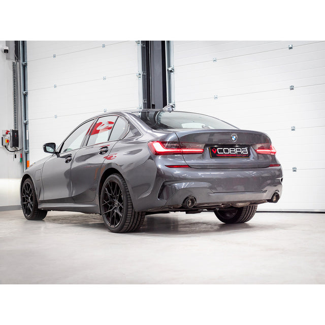 BMW 330e (G20) (19>) Valved Dual Exit Rear Axle Back Performance Exhaust